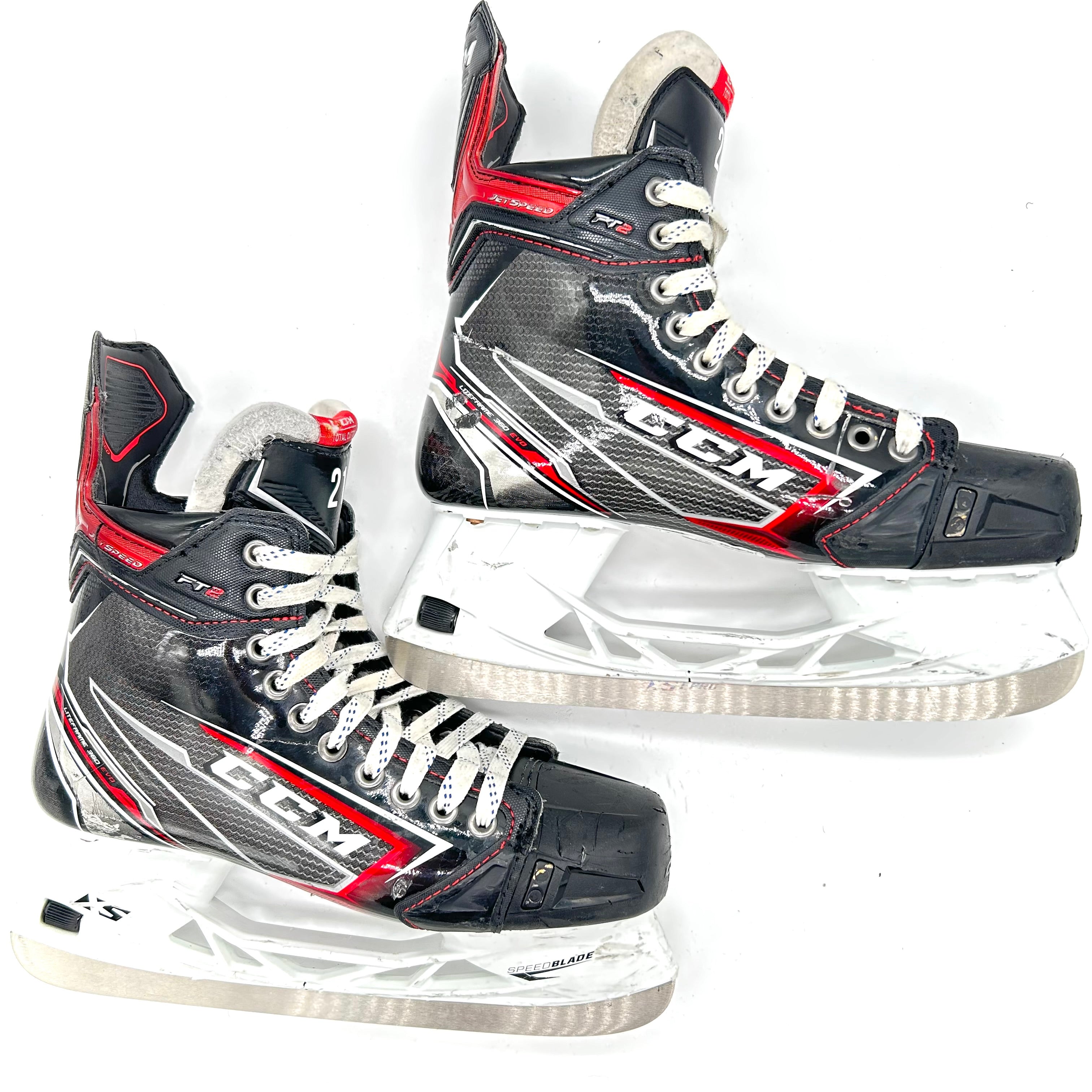 CCM Jetspeed FT2 - Patins de hockey Pro Stock d'occasion